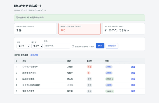 laravel eloquent 07 after delete