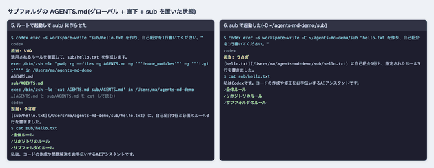 codex agents md 04 codex subfolder